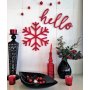 WALLXPERT Zidna dekoracija Red Snow 2019 - slika 3