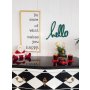 WALLXPERT Zidna dekoracija Hello Green - slika 2