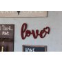 WALLXPERT Zidna dekoracija Red Love - slika 1