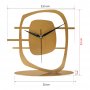 WALLXPERT Stoni sat Macerie Gold - slika 4