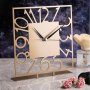 WALLXPERT Stoni sat Piazza Gold - slika 1