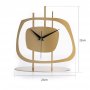 WALLXPERT Stoni sat Pietra Gold - slika 2