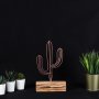 WALLXPERT Stona dekoracija Cactus Mini Bronze - slika 1