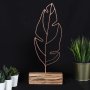 WALLXPERT Stona dekoracija Feather Bronze - slika 2