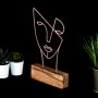 WALLXPERT Stona dekoracija Mask Bronze - slika 2
