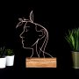 WALLXPERT Stona dekoracija Woman Bronze - slika 1
