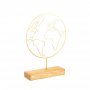 WALLXPERT Stona dekoracija World Gold - slika 2
