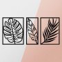 WALLXPERT Zidna dekoracija Leaf2 Metal Decor - slika 5