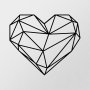 WALLXPERT Zidna dekoracija Heart Metal Decor - slika 4
