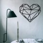 WALLXPERT Zidna dekoracija Heart Metal Decor - slika 1
