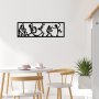 WALLXPERT Zidna dekoracija Musicians Black - slika 1
