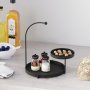 WALLXPERT Stona dekoracija Knıdos Black - slika 3
