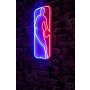 WALLXPERT LED dekoracija The Logo Jerry West Multicolor - slika 2