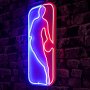 WALLXPERT LED dekoracija The Logo Jerry West Multicolor - slika 1