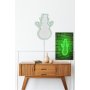 WALLXPERT LED dekoracija Snowman Green - slika 4