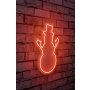 WALLXPERT LED dekoracija Snowman Red - slika 2