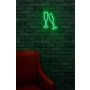 WALLXPERT LED dekoracija Champagne Glasses Green - slika 3
