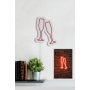 WALLXPERT LED dekoracija Champagne Glasses Red - slika 4