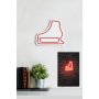 WALLXPERT LED dekoracija Ice Skate Red - slika 4