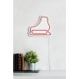 WALLXPERT LED dekoracija Ice Skate Red - slika 5