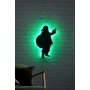 WALLXPERT LED dekoracija Santa Claus 2 Green - slika 3