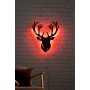 WALLXPERT LED dekoracija Deer 2 Red - slika 3