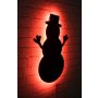 WALLXPERT LED dekoracija Snowman 2 Red - slika 2