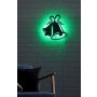 WALLXPERT LED dekoracija Bells 2 Green - slika 3