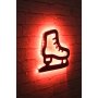 WALLXPERT LED dekoracija Ice Skate 2 Red - slika 2