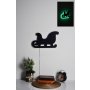 WALLXPERT LED dekoracija Sled 2 Green - slika 1