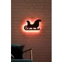 WALLXPERT LED dekoracija Sled 2 Red - slika 3