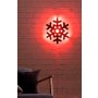 WALLXPERT LED dekoracija Snowflake 2 Red - slika 3