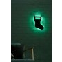 WALLXPERT LED dekoracija Socks 2 Green - slika 3