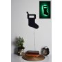 WALLXPERT LED dekoracija Socks 2 Green - slika 1