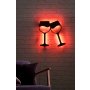 WALLXPERT LED dekoracija Wine Glasses Red - slika 3