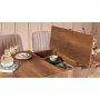HANAH HOME Trpezarijski set Vina Walnut Stone - slika 3