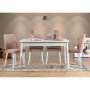 HANAH HOME Trpezarijski set Santiago White Stone V2 - slika 1
