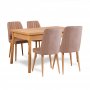 HANAH HOME Trpezarijski set Santiago Atlantic Stone - slika 2