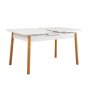 HANAH HOME Trpezarijski set Santiago White Anthracite - slika 5