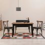 HANAH HOME Trpezarijski set OLIVER ACL BAROK BLACK V2 - slika 1