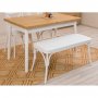 HANAH HOME Trpezarijski set OLIVER ACL WHITE KARINA WHITE - slika 3