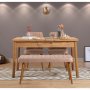 HANAH HOME Trpezarijski set Santiago Atlantice Stone - slika 1