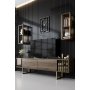 HANAH HOME Set za dnevnu sobu Gold Line Walnut Gold - slika 2