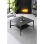 HANAH HOME Set za dnevnu sobu Chrome Line Set Anthracite Black - slika 3
