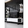 HANAH HOME Set za dnevnu sobu Black Line Set White Black - slika 2