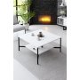 HANAH HOME Set za dnevnu sobu Black Line Set White Black - slika 3