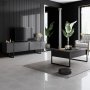 HANAH HOME Set za dnevnu sobu Luxe Set Anthracite Black - slika 1