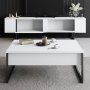HANAH HOME Set za dnevnu sobu Luxe Set White Black - slika 3