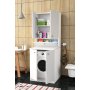 HANAH HOME Ormarić za veš mašinu Palmira White - slika 2