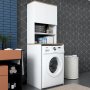 HANAH HOME Ormarić za veš mašinu KD101 1950 Walnut - slika 3